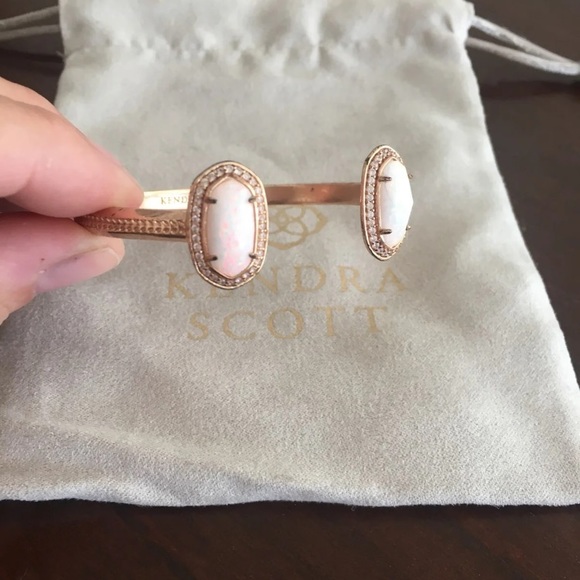 Kendra Scott Rose Gold Cuff Bracelet - Picture 2 of 2